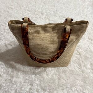 Talbots Tote Bag in Cream